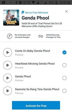 Airtel caller tune code list Airtel caller tune code list